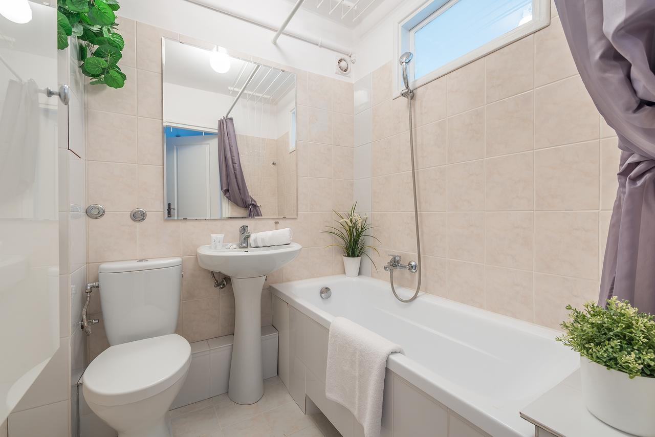 P&O Serviced Apartments Pulawska Warschau Buitenkant foto